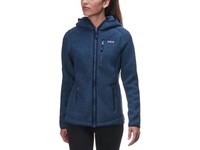 retro pile fleece hoodie